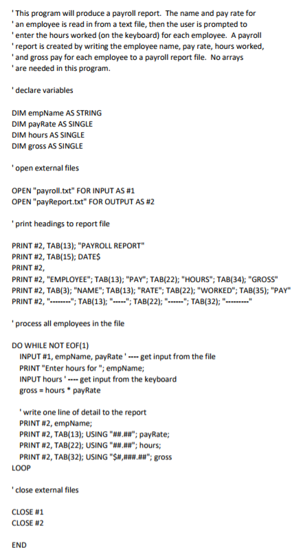 Basketball Coaches Association has a sequential file that contains the win/loss records