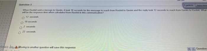 On the process of communication between a sender and receiver, the receiver