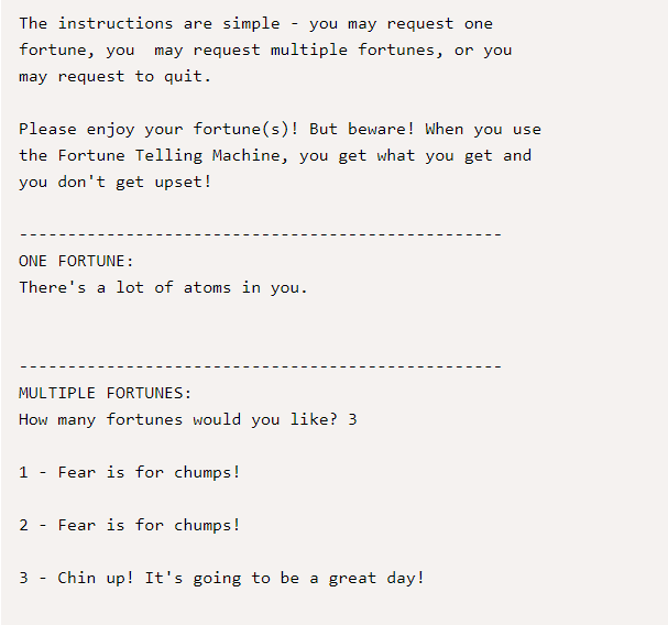 use it to craft a program that provides a good experience for