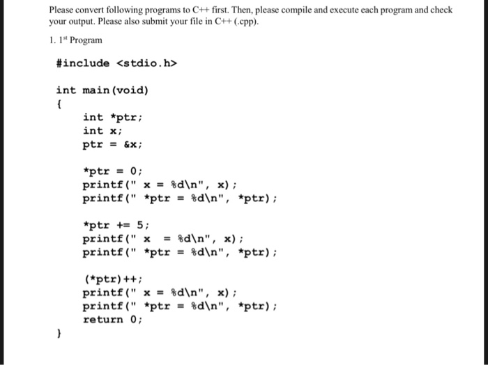  How can I convert this code to c++ Please convert following