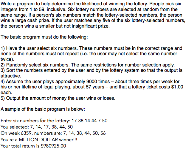  Write a Python program and make sure the program run properly