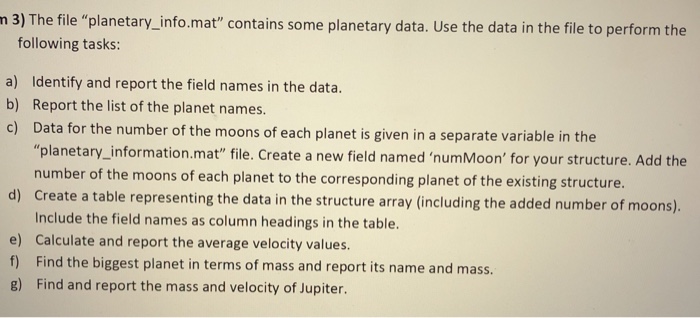 This is a Matlab question. Please make sure it works with matlab