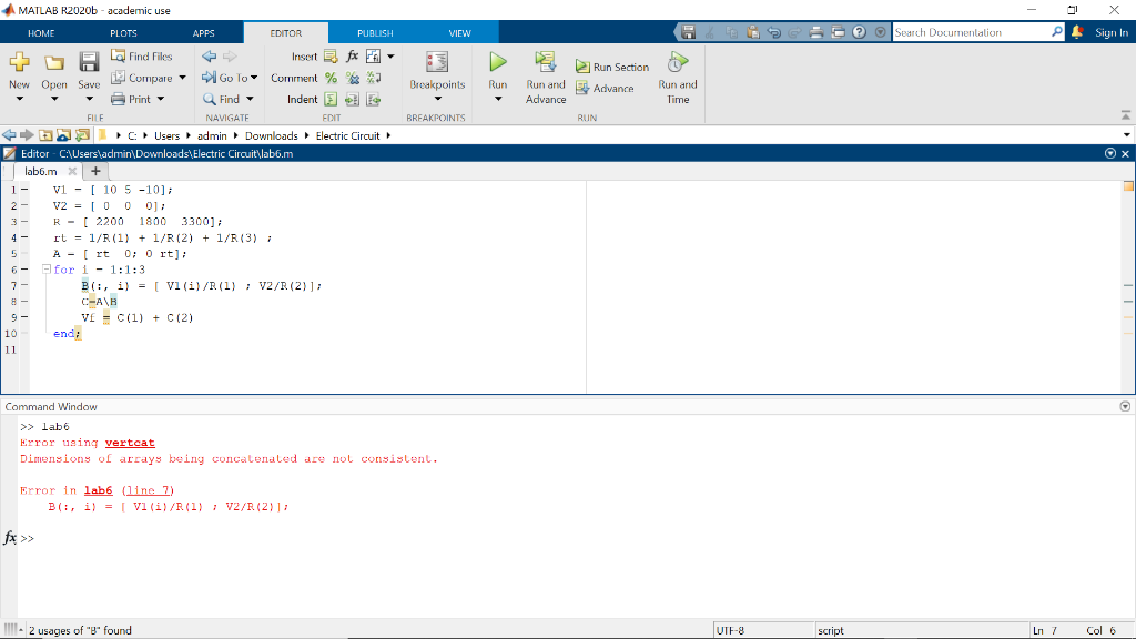 Can you fix the error below? Make you can run the program