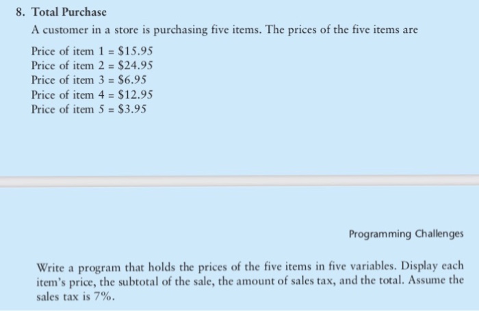  Write C++ program and Full steps to pseudocode algorithm solution. 8.