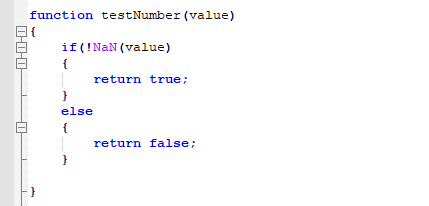 Form() { let e document.getElementById("zip"); function testNumber (value) M if (!NaN(value) {