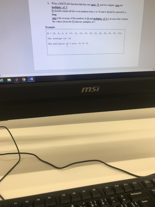  solve in matlab code b. Write a MATLAB function that haso