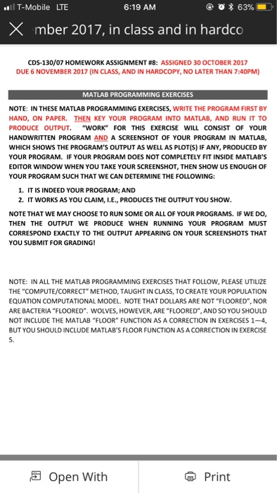  Need to write this worded question into a computational equation. T-Mobile