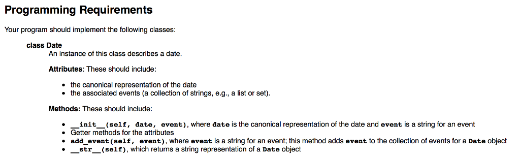 this date in history...", as in the sites mentioned above); or they