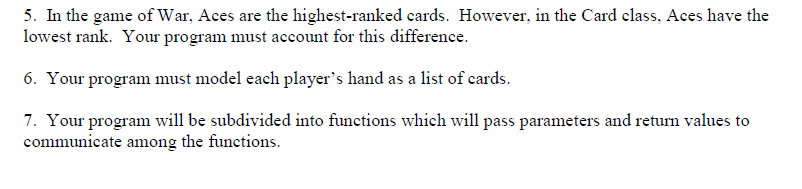 extend that program to do the following tasks Display each players' hand