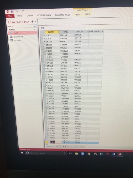 the instructions below and the table structures and data are below too.