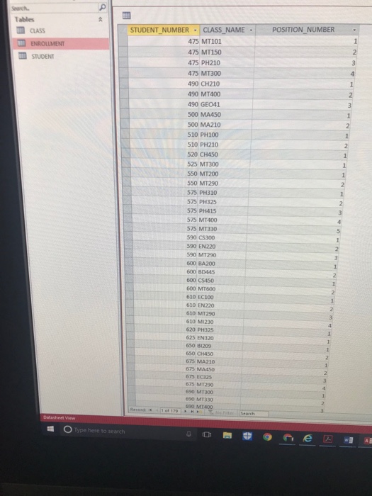 extract the relevant information from the ISMU database available at Your first