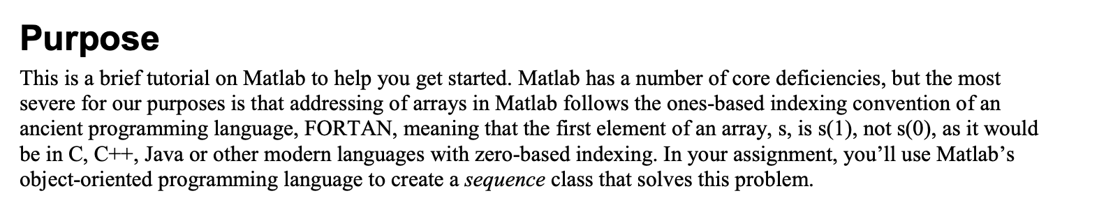  classdef sequence properties data offset end methods function s = sequence(data,