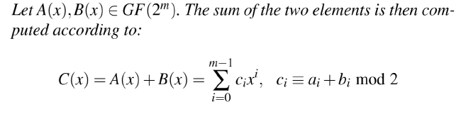 polynomials, then calculate the results of the addition and multiplication of the