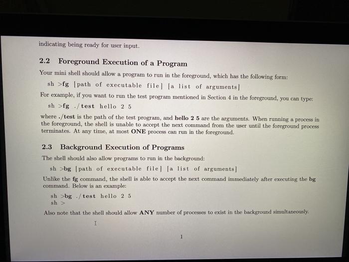 foreground and background. Details attached. 1 Introduction The purpose of this assignment