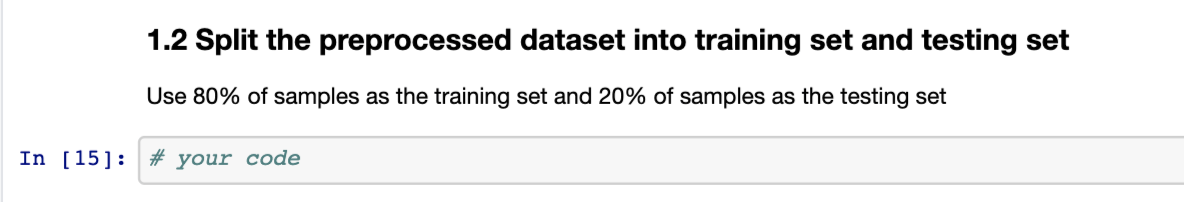 import numpy as np from sklearn.preprocessing import LabelEncoder from sklearn.model_selection import train_test_split
