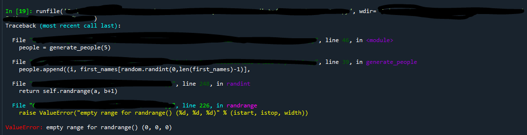 Python - help with updating my randint logic. I don't know what