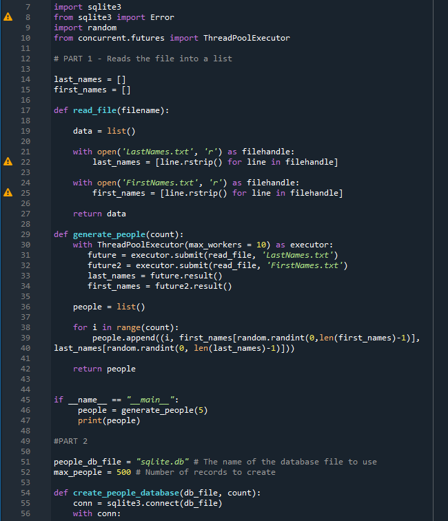I am doing wrong here. It seems that it thinks that my
