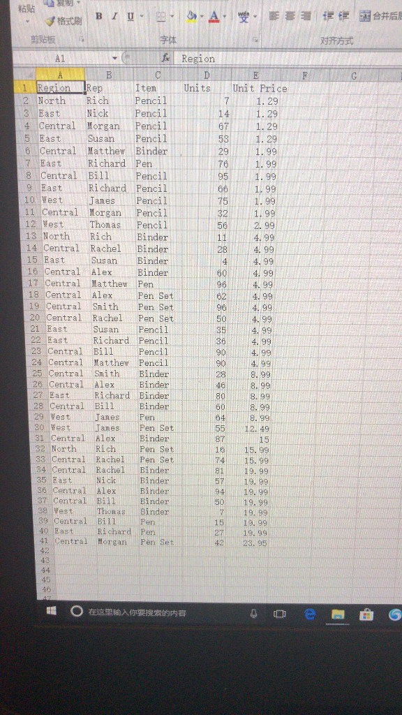 Lab 7 to prepare the input file of Supplies.csv for this problem.