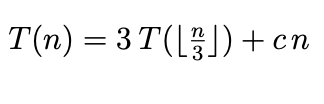  Use the Recursion-Tree method to determine an asympototic upper bound for