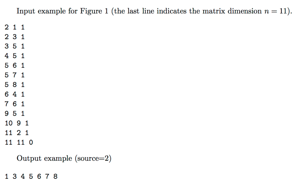  C++ Graphs Help! The Assignment: Reachability from a source vertex s