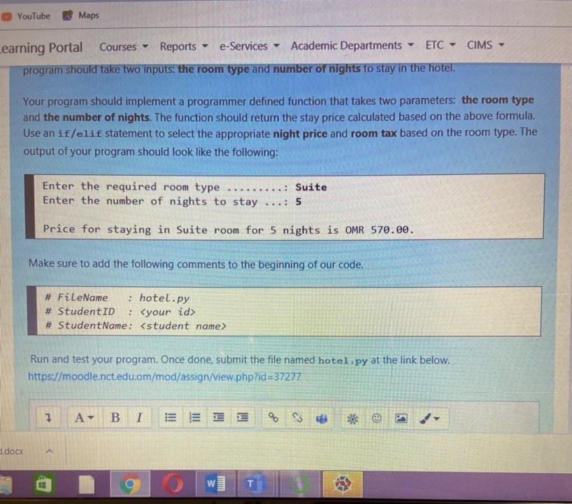 Could you help me solve the question YouTube Maps Learning Portal
