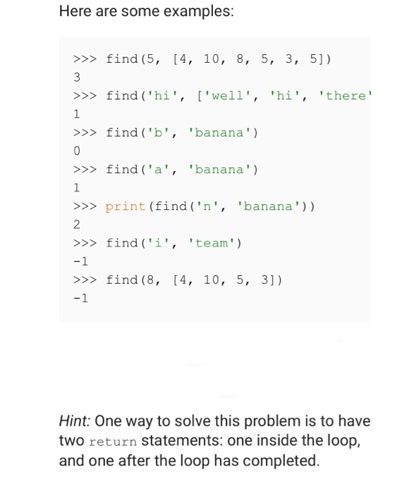 inputs an element elem and a sequence seq, and that uses a