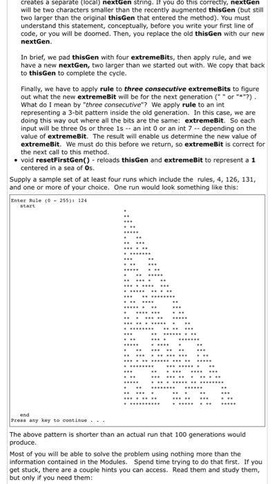 that works like the main() from the module. Show at least four