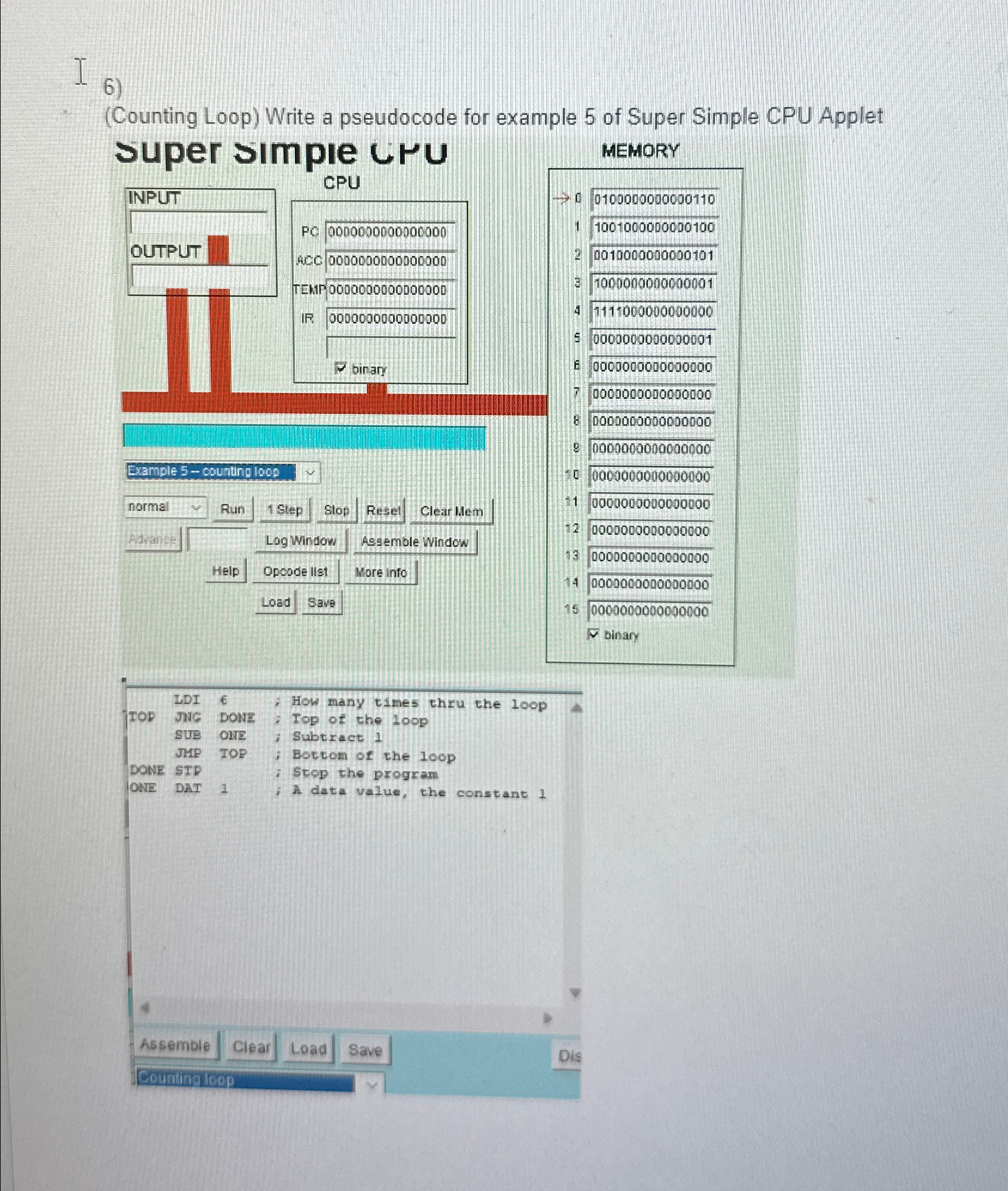  see image (For comp125) 