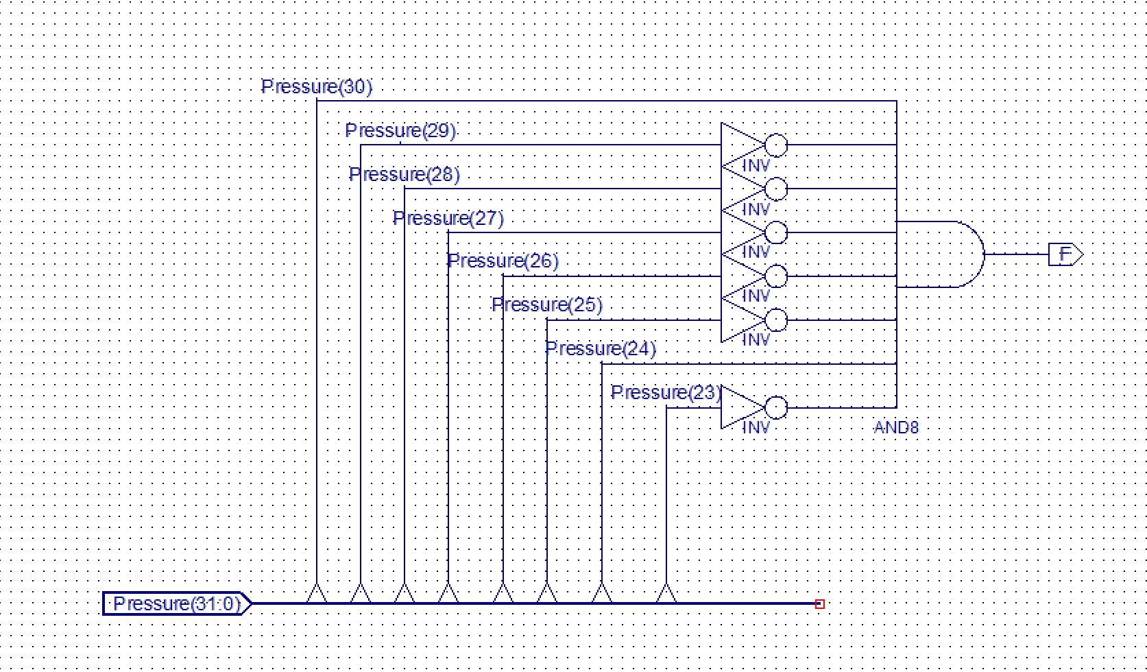 sensor outputs a value from 0-7, depending on the amount of pressure