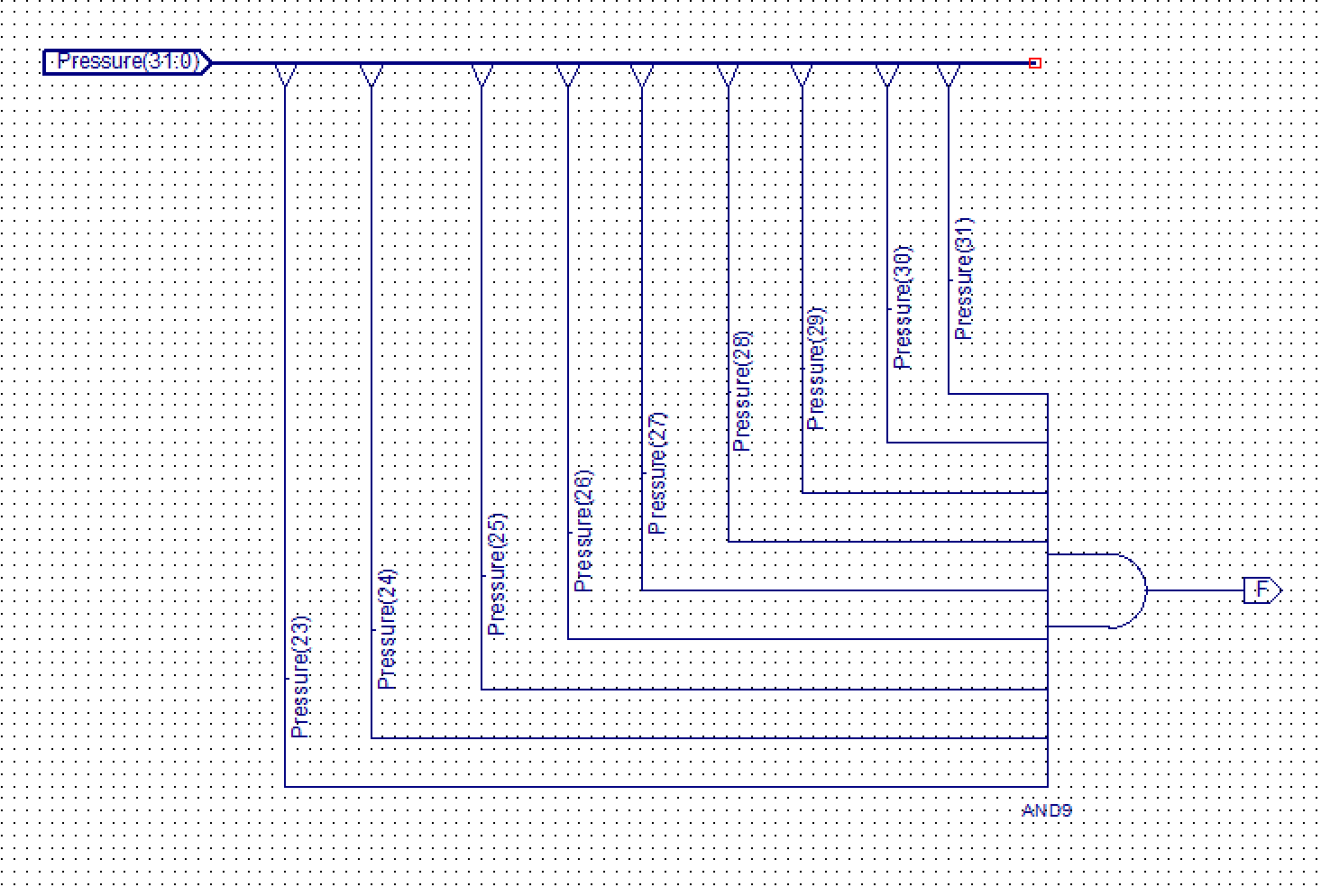 IEEE Floating Point value in binary and output a 1 when the