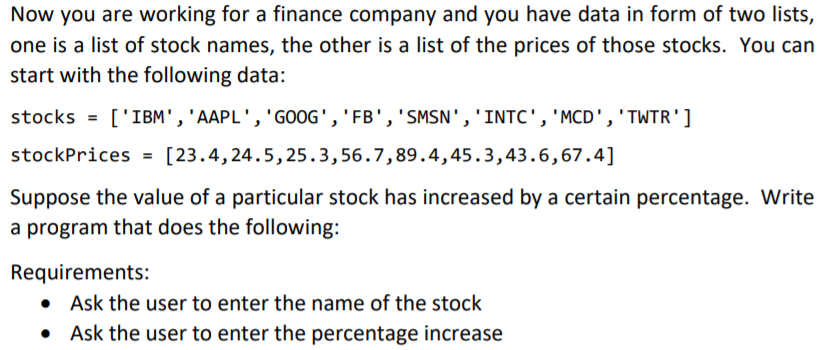 How to use python to solve without use index function? Now you