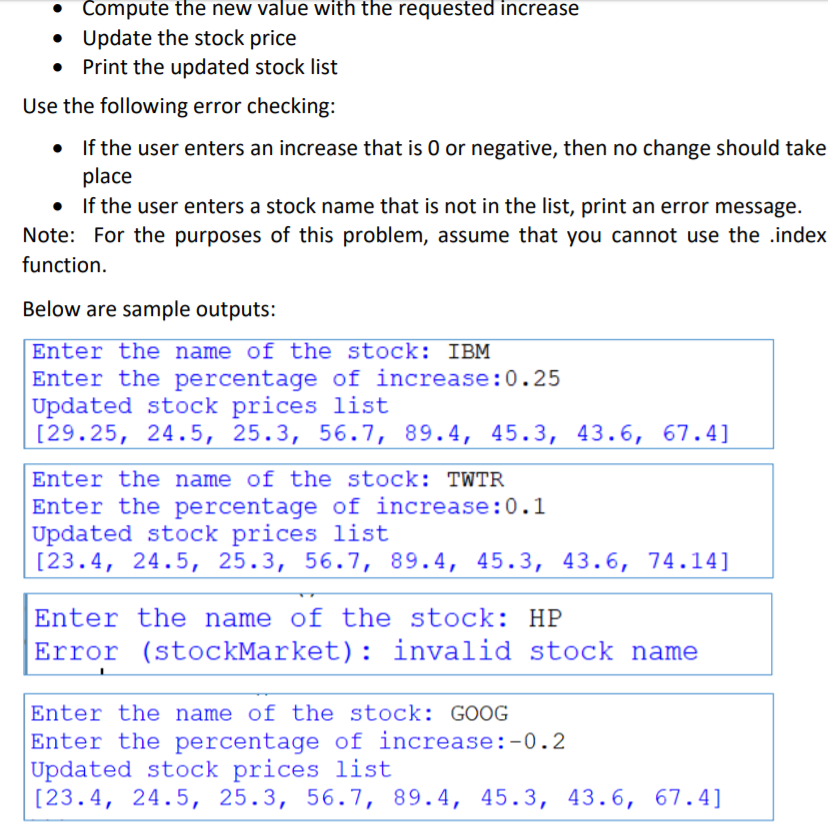 are working for a finance company and you have data in form