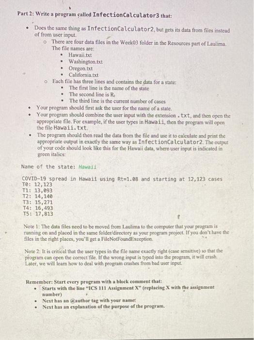 the name of the state, the Rt number, and the current number