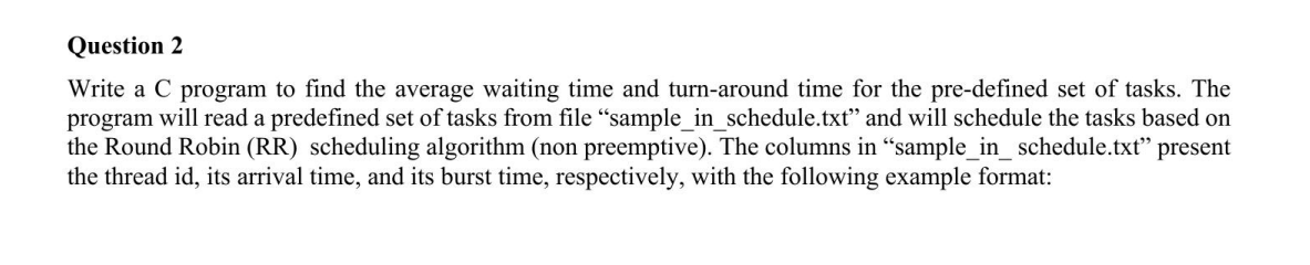 syntax. Your code must compile using make without errors. You will be