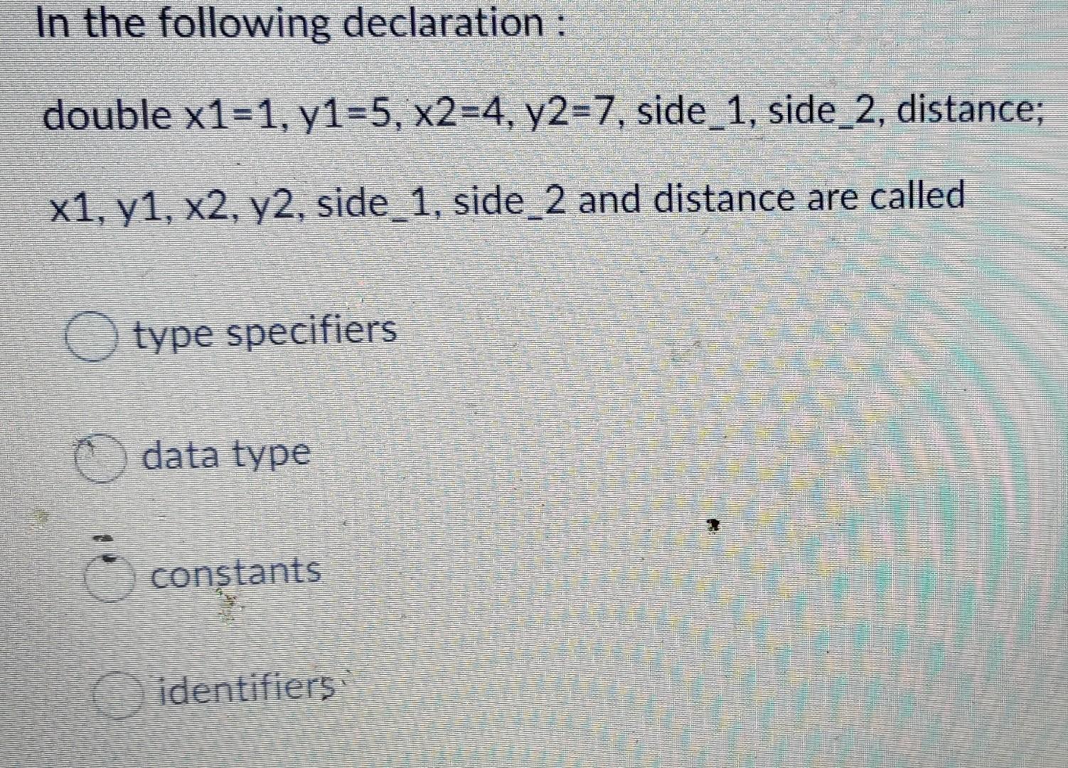 operating system. To end execution of the program and return control to