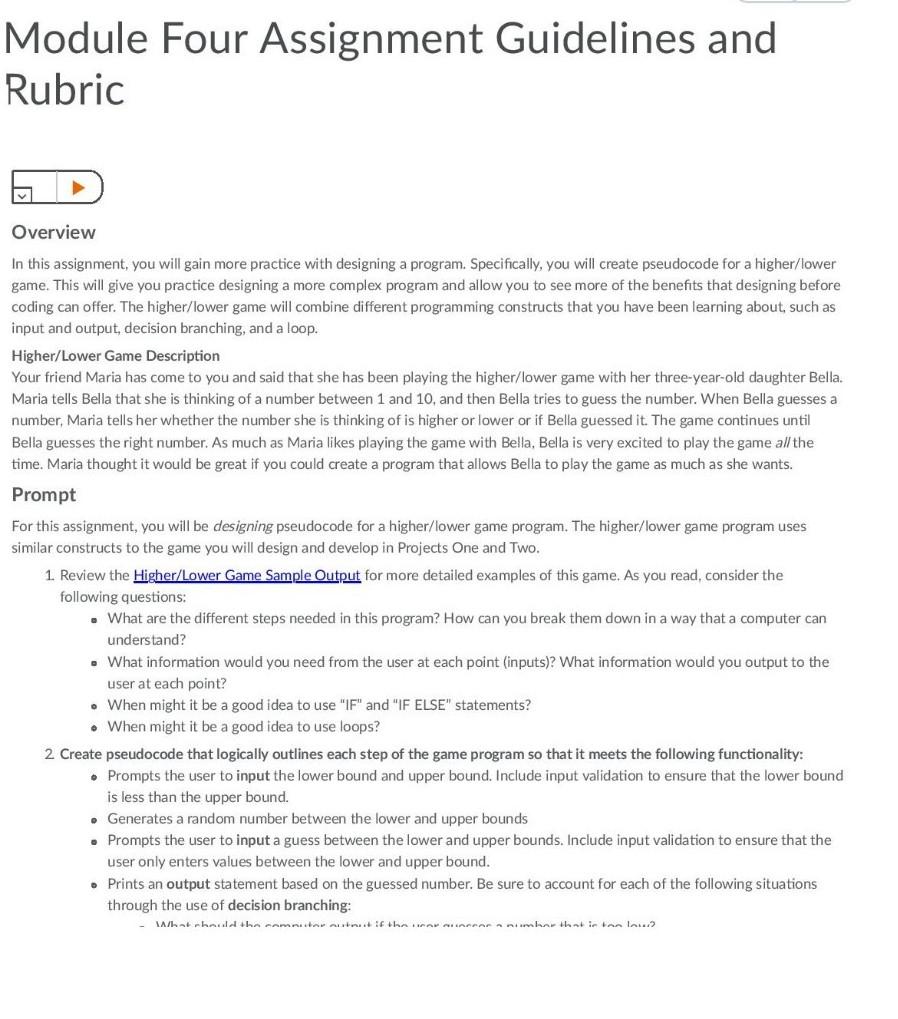  I need help on this python assignments. super confusing Module Four