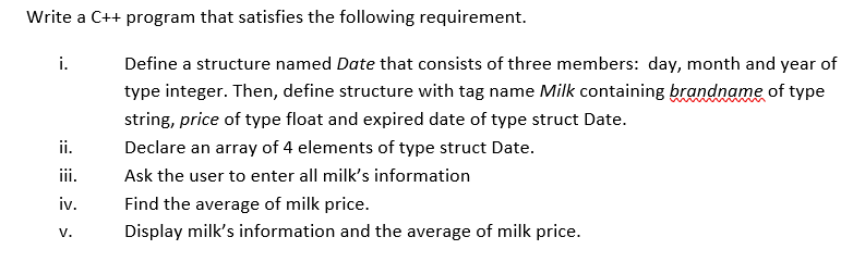 Please write this c++ code within this topic only : Control structure