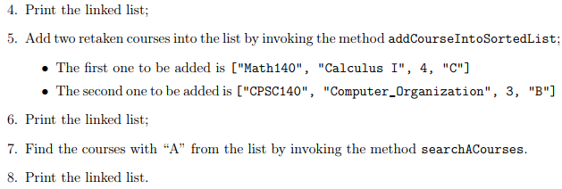 @param name the name @param credit the credit @param grade the grade