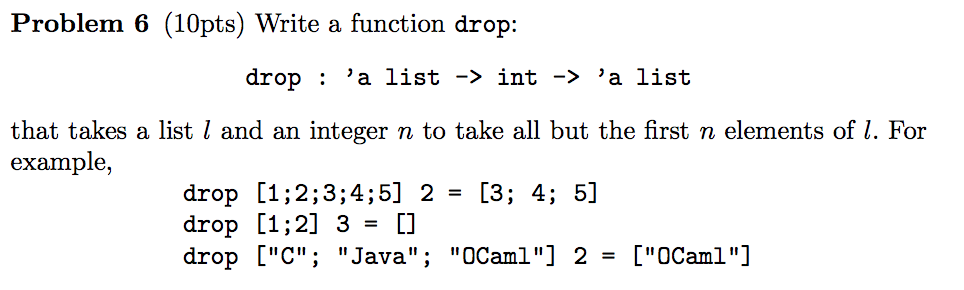 [Ocaml Language] Please solve this question by completing (*TODO*) in this code:
