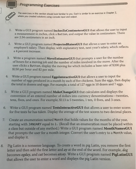 Please help me all odd #'s. (1,3,5,7) Show work and C# only!