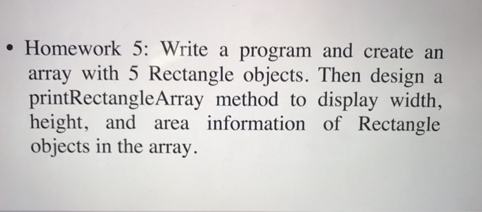  Net beans Java Write a program and create an array with