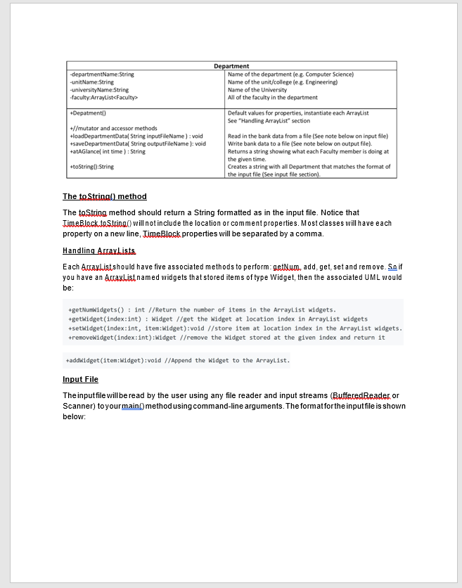 to create a program that will allow faculty members to post theircourse