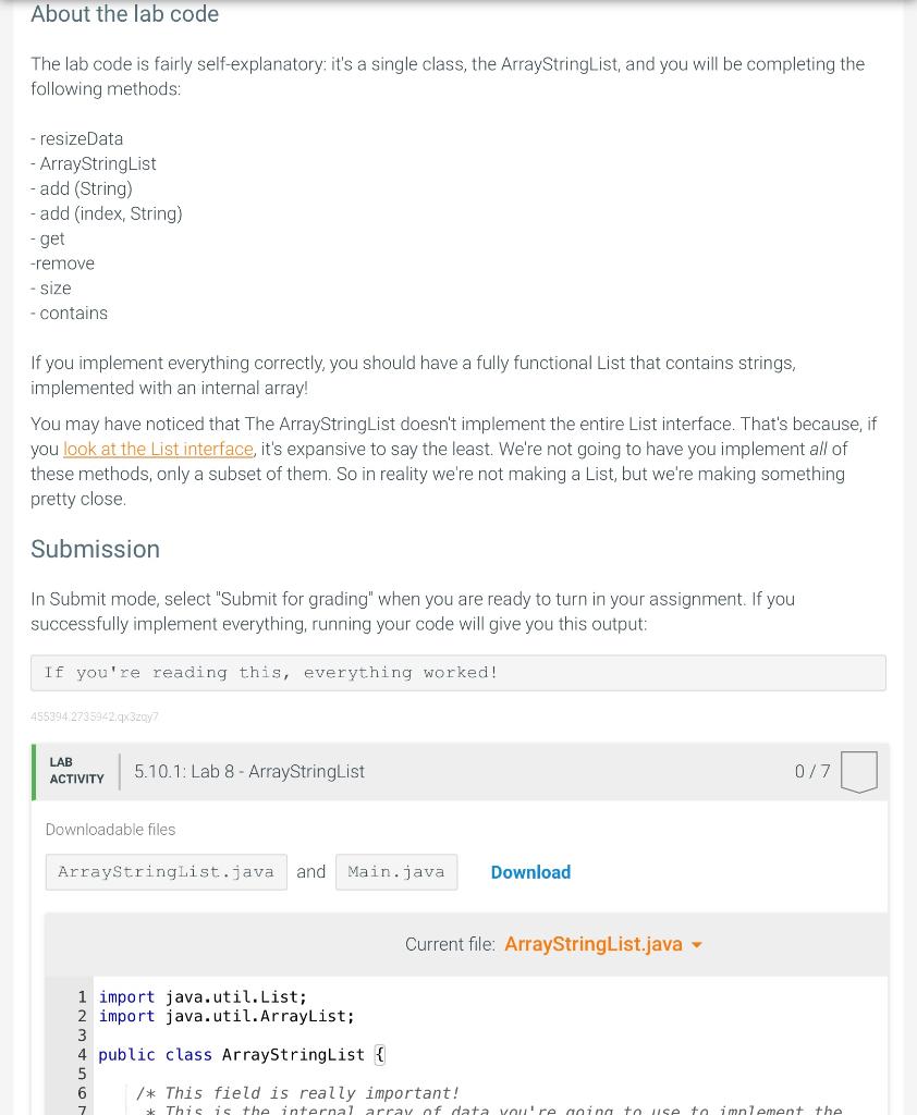 information about how this should be used is in the lab writeup.