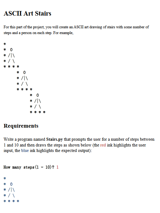 python coding simple ascii program I'm having issues with. Would like to