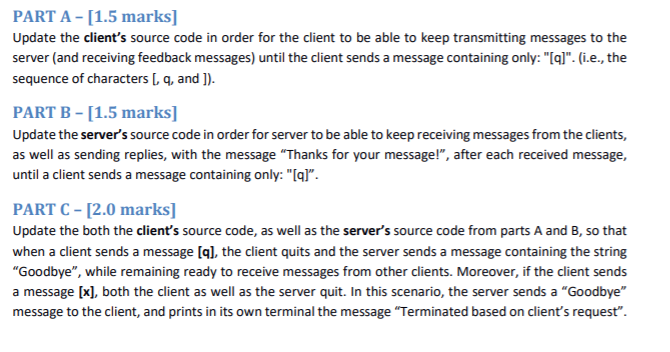 DATA COMMUNICATION LAB - C++ LANG (UDP/IP CLIENT SERVER APPLICATIONS) PART A