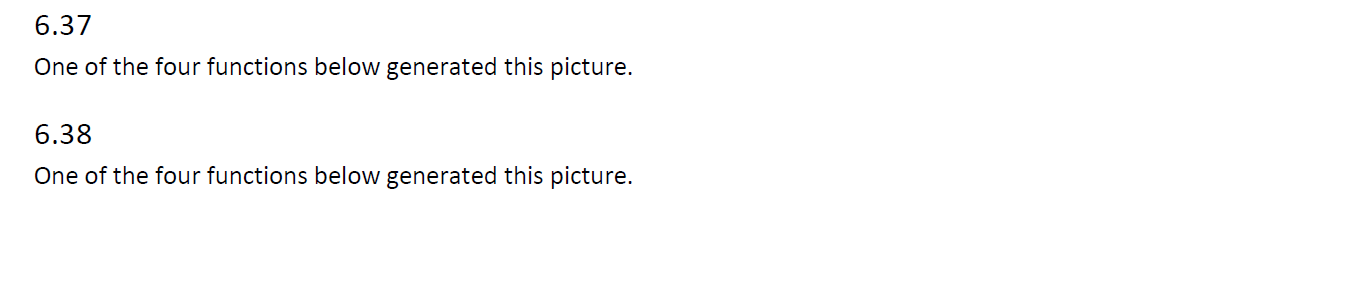 picture from top left to bottom right using addLine. 6.12 What is