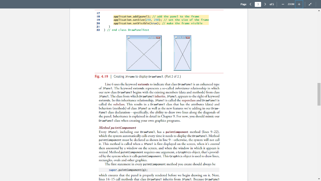 2D Drawings" extracted from the end of chapter 4 of the textbook.