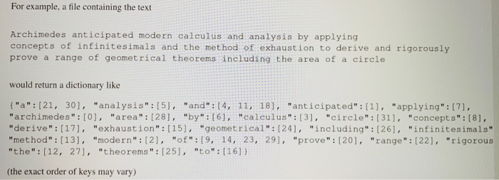 File (4 points) Search engines like Google and Bing work by consulting
