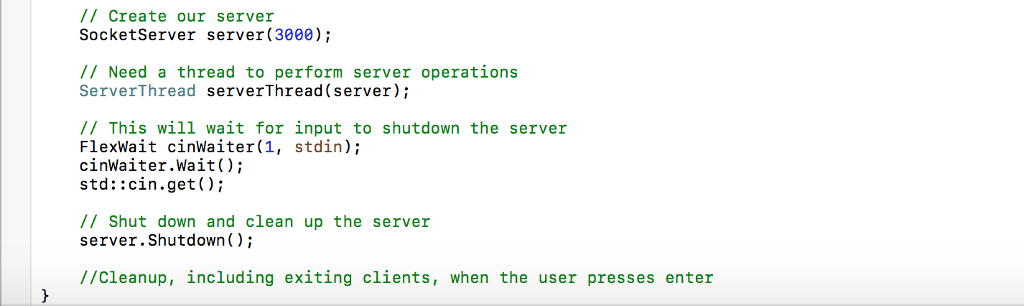 a socket connection on the appropriate port. Server must be designed in