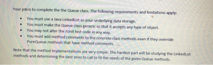 collection maintains the insertion order of the elements. New elements can only